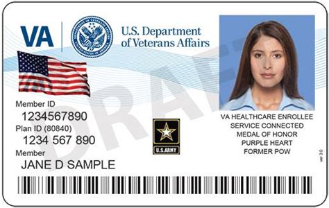 veterans administration smart health card|va health care vhic card.